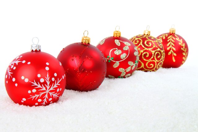 Joyeux Noël boules de Noël